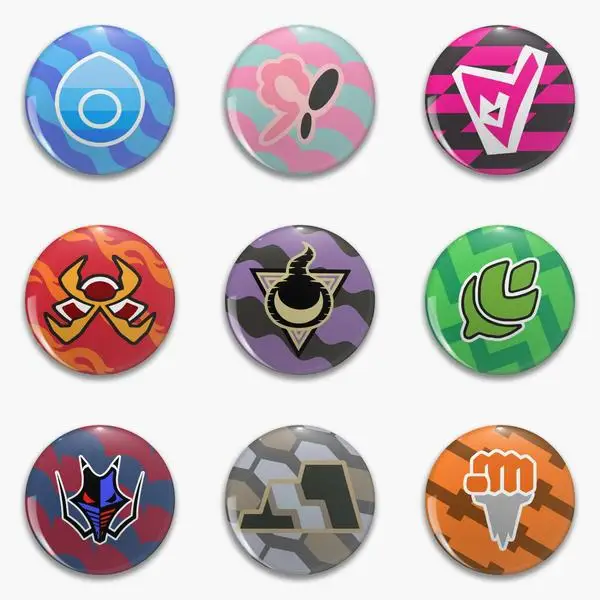 

Generic Galar Water Gym Fairy Soft Button Pin Creative Funny Collar Fashion Cartoon Lover Decor Jewelry Badge Brooch Gift Hat