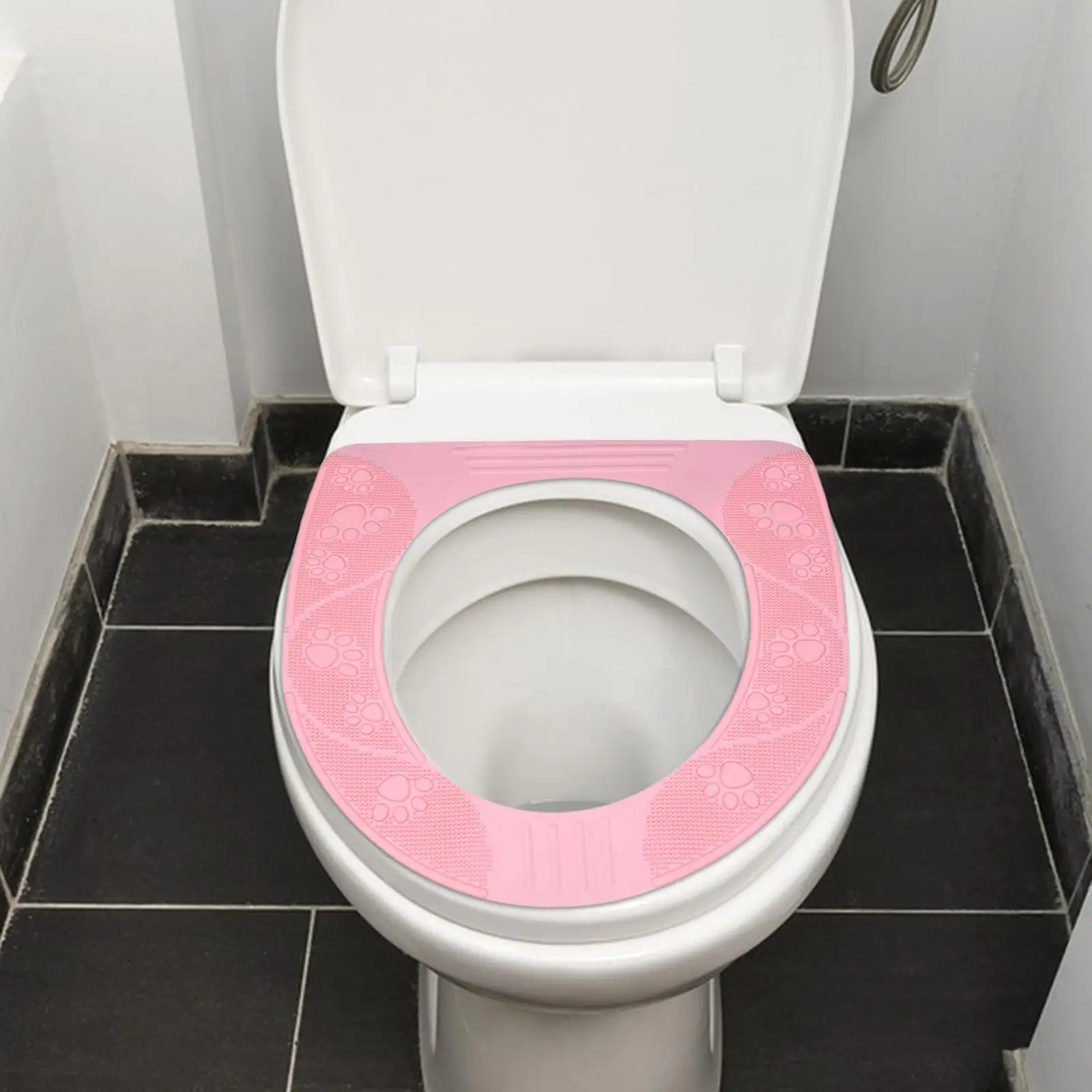 

Toilet Seat Cover Toilet Seat Mat Washable Suction Cup for Household Home