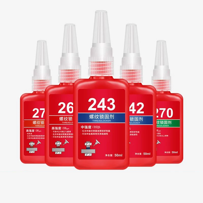 High strength screw locking adhesive thread fastening anti-loose glue metal seal anti-theft and high temperature resistant agent liquid glue,threadlocker glue,sealant paste,anaerobic glue,metal repairing adhesive