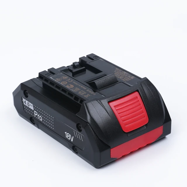 2Packs 18V 4.0Ah MAX Cordless Tool Volt for 18 Bosch Power Battery Lithium-Ion Replacement