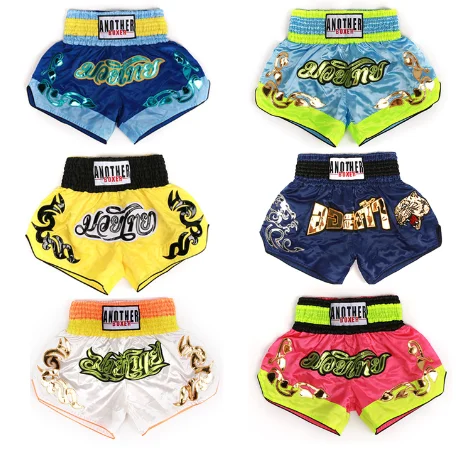 

Боксерские спортивные летние тренировочные шорты Muay Thai устойчивые к разрыву боксерские брюки смешанные шорты для боевых искусств