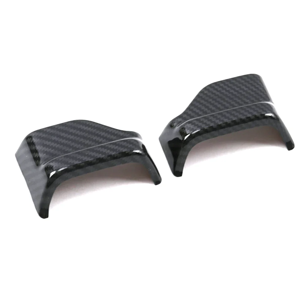 Seat Safety Belt Frame Panel Cover Trim for Mercedes Benz E C GLC Class 2016-2021 W213 W205 X253 Carbon Fiber Decorate Sticker — view 5