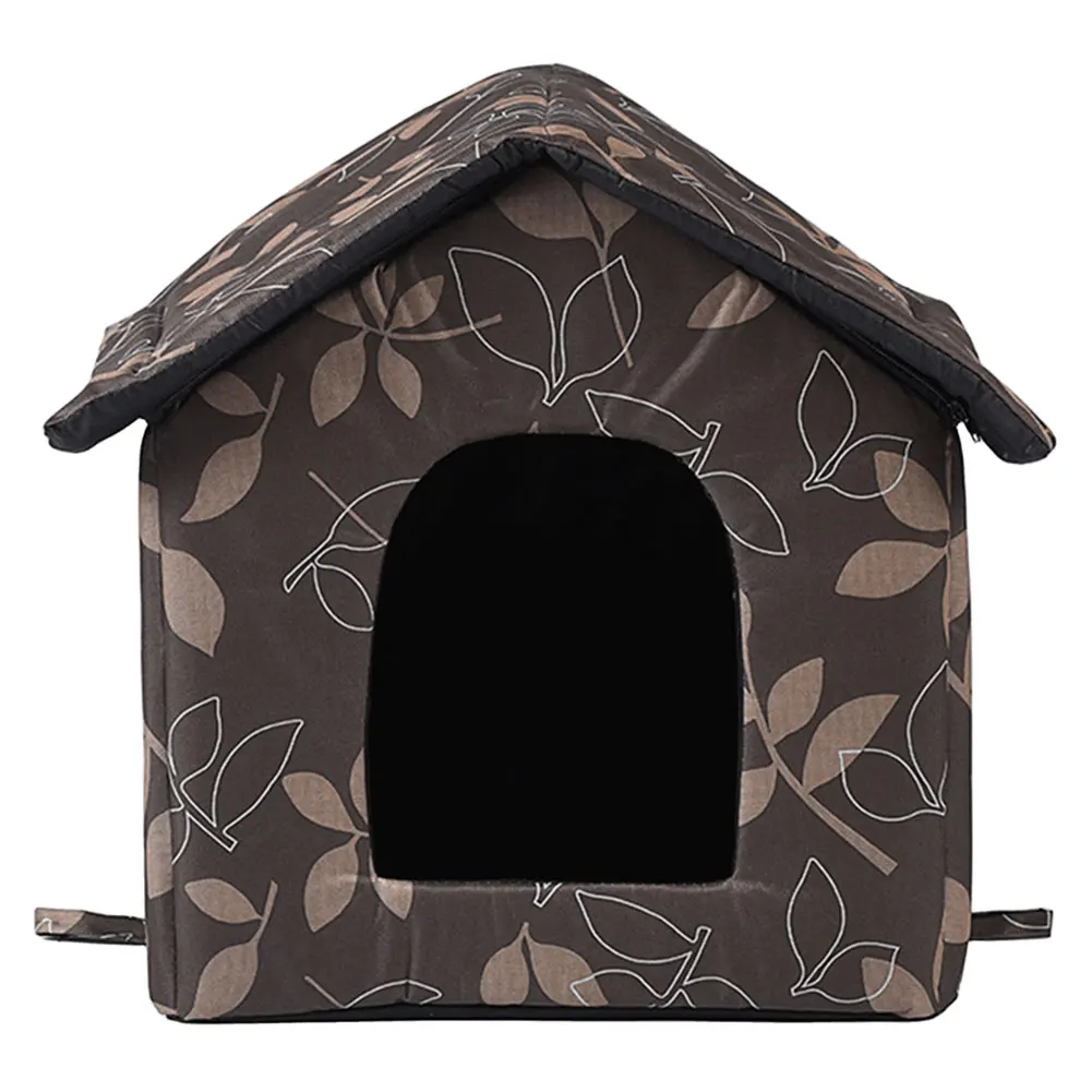 Waterproof Pet Bed House Warm Cat Bed Cave Kitten Cave Hut for Indoor and Outdoor Use
