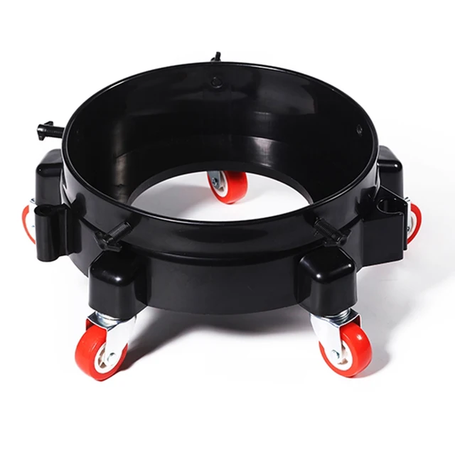 11.5 Inch Bucket Dolly Easy Push Removable Rolling Bucket Dolly 5 Roll