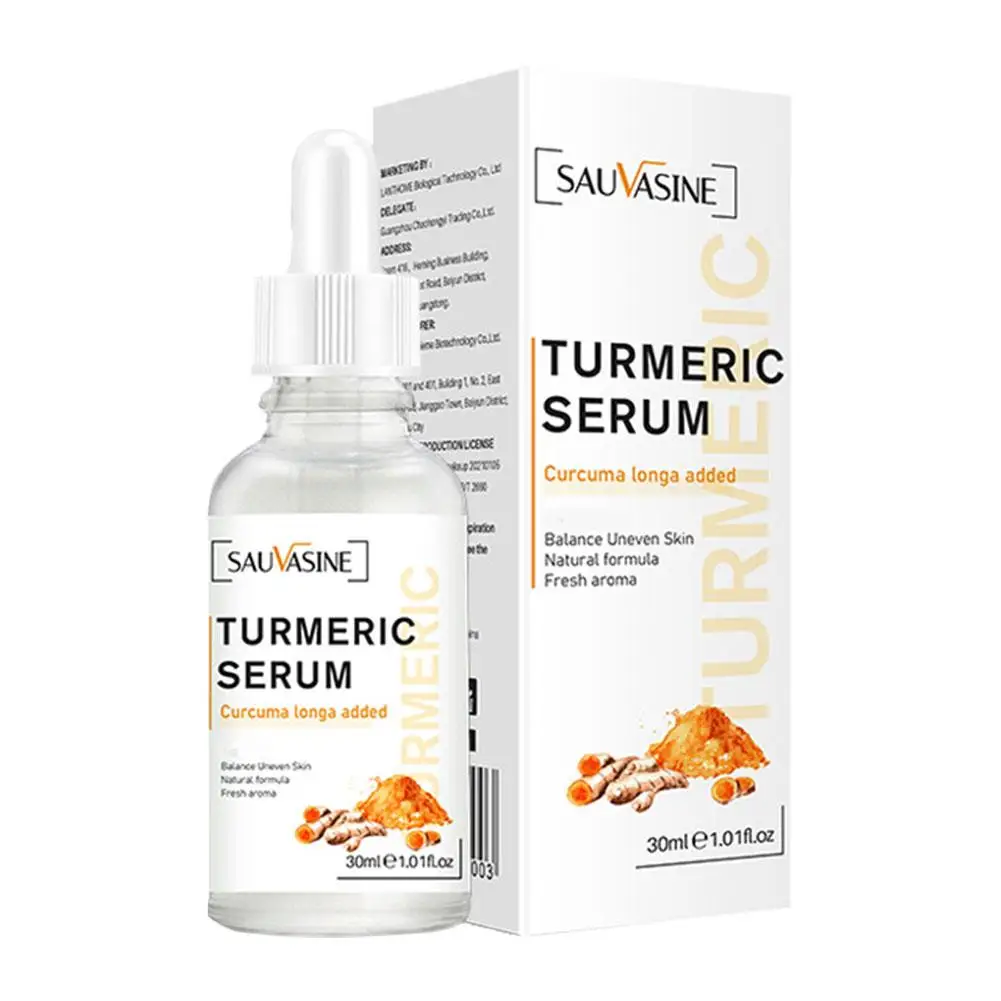 مصل الكركم الأساسي للوجه، مرطب للترطيب العميق، مضا...