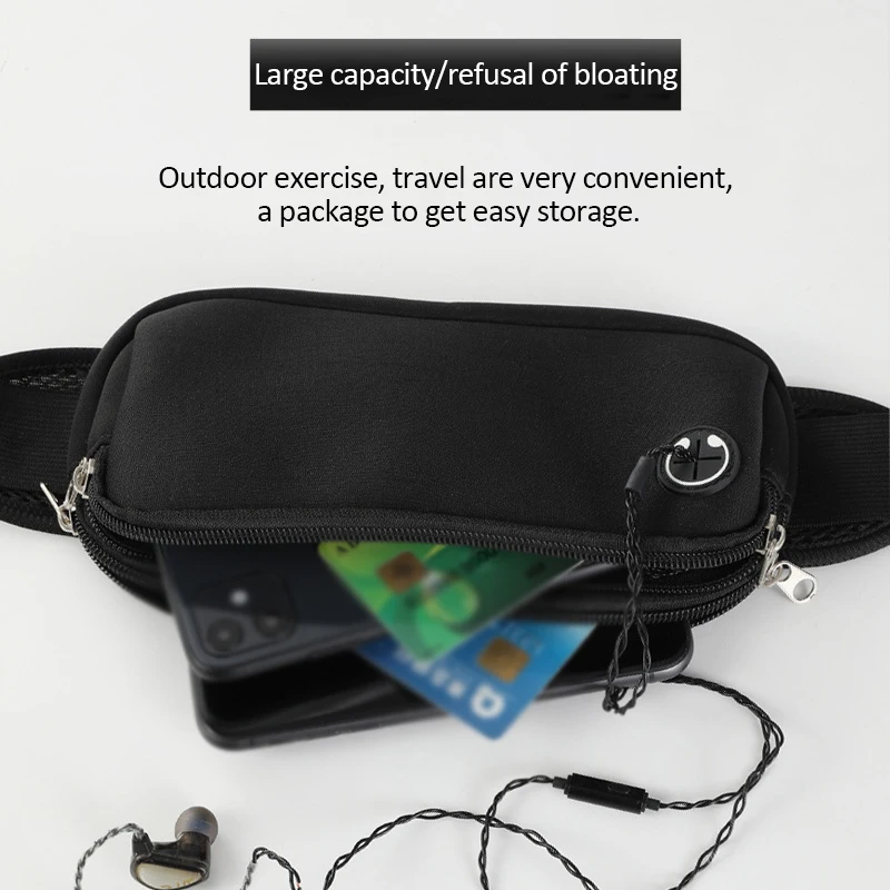 Sports Fanny Pack Women Belt Bag Men Running Waist Bag Mobile Phone Gym Bags Running Accessories Adjustable Strap Waist Bags 4