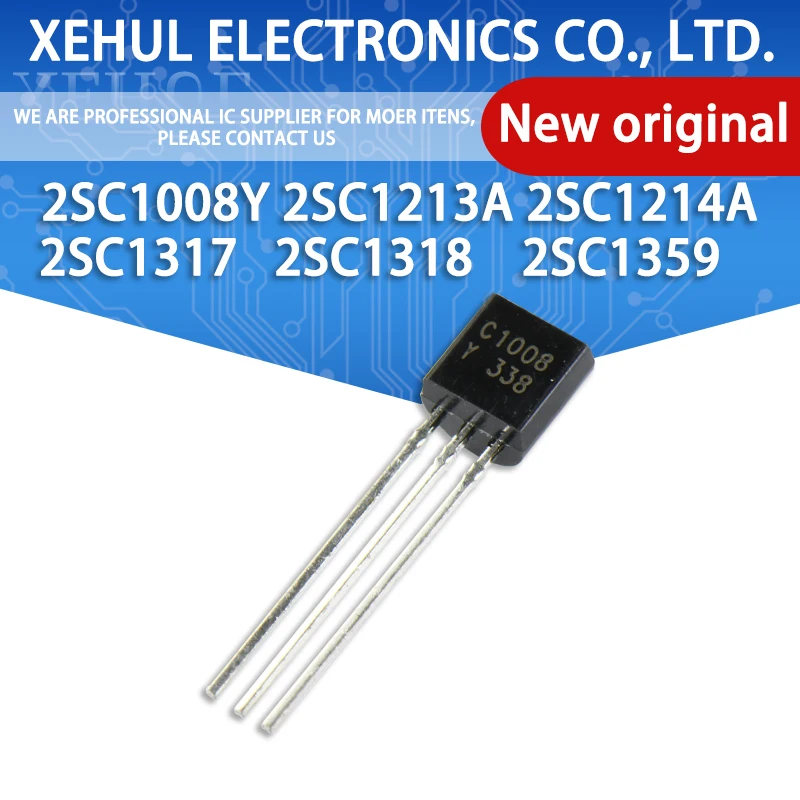 

20/50PCS 2SC1214 C1214 2SC1008 C1008 2SC1213 C1213 2SC1359 C1359 2SC1317 C1317 2SC1318 TO-92 TO92 new triode transistor