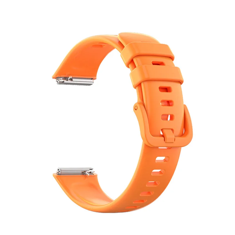 Silicone Sport Watchband - Soft TPU Replacement Bracelet Strap