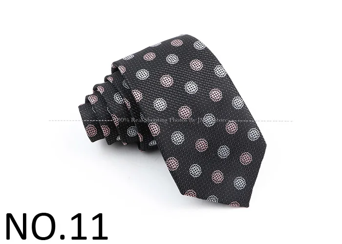 Neue dünne 7cm Krawatten für Männer Hochzeits kleid Krawatte schwarz Blumen gestreifte Patchwork Krawatte Business schlanke Hemd Zubehör Geschenk Krawatte – Detail 11
