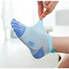 5 Pairs Kids Sport Short Socks with Toes Mesh Breathable Sweaty Deodorant Knitted Cotton Baby Boys Girls 5 Finger Ankle Socks 4
