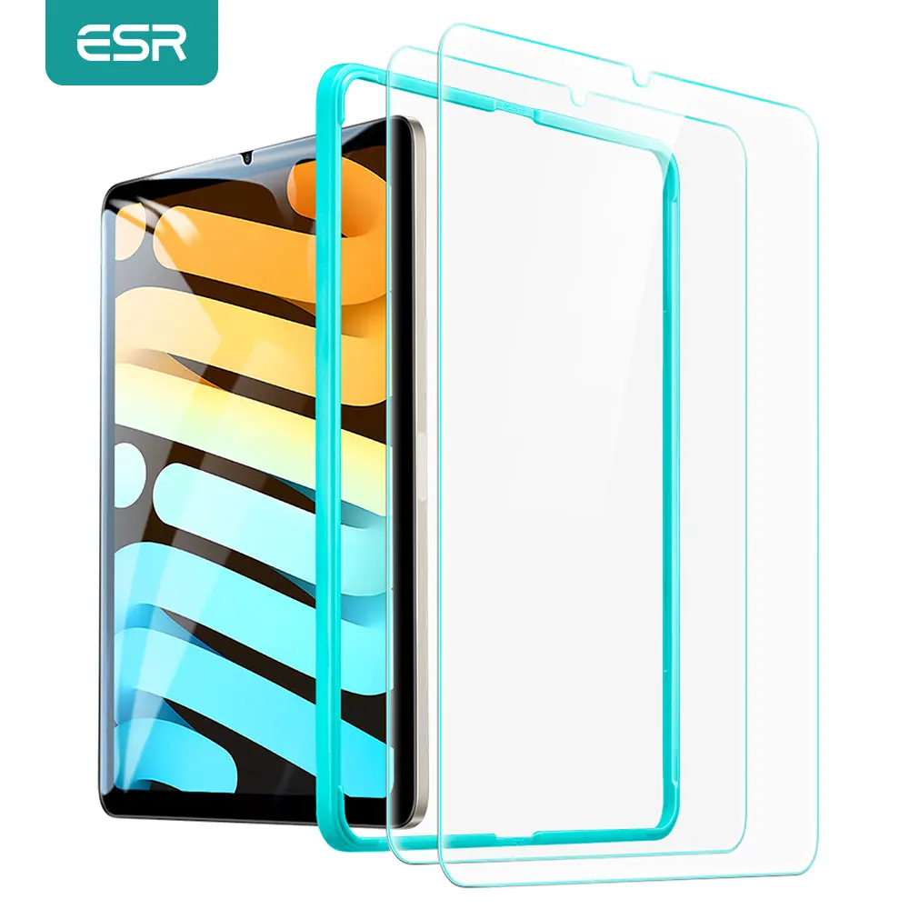 ESR Glass Screen Protector with Frame for iPad Series - 2-Pack