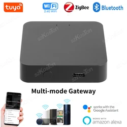 Smart Home Automation Hub with Multi - Mode Connectivity and Voice Control (Black Multi - mode)