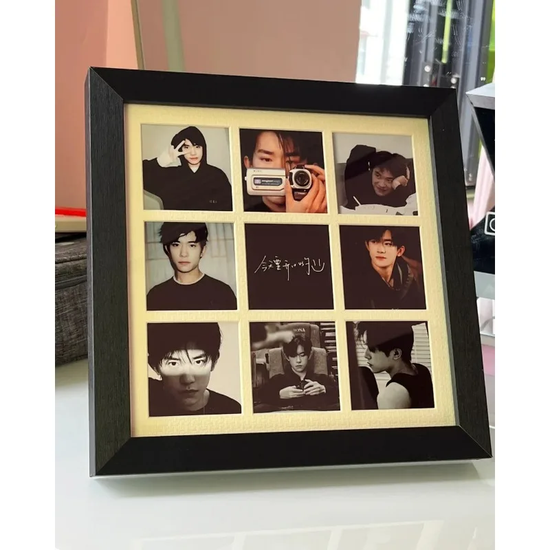 DIY Nine-grid Photo Frame for Wall Decoration and Photo Display