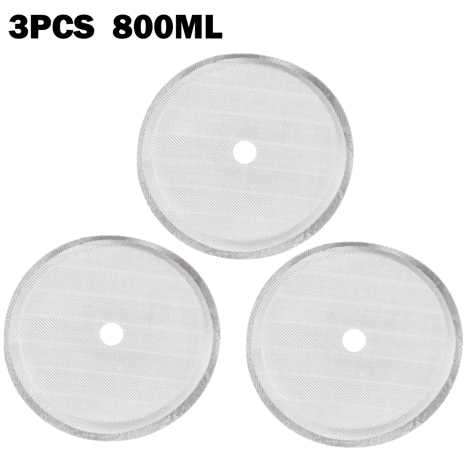 French Press Filters Coffee Press Filters 3PCS/set 7.2CM/8.7CM/10CM Coffee Accessories Stainless Steel Durable Useful