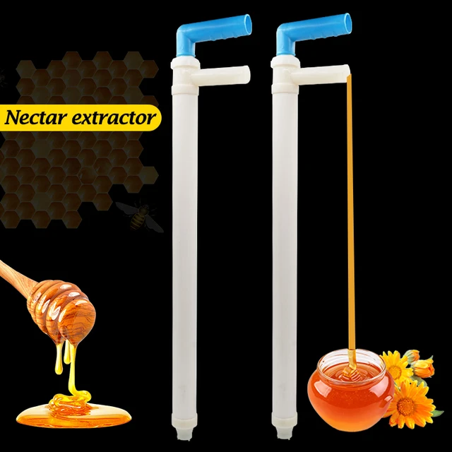1Db 56 Cm Mézes Töltelék Szivattyú, Méhészeti Méhek Mézkivonógép L Alakú Cső, Méhész Apikultúra-Kiegészítők Szerszám