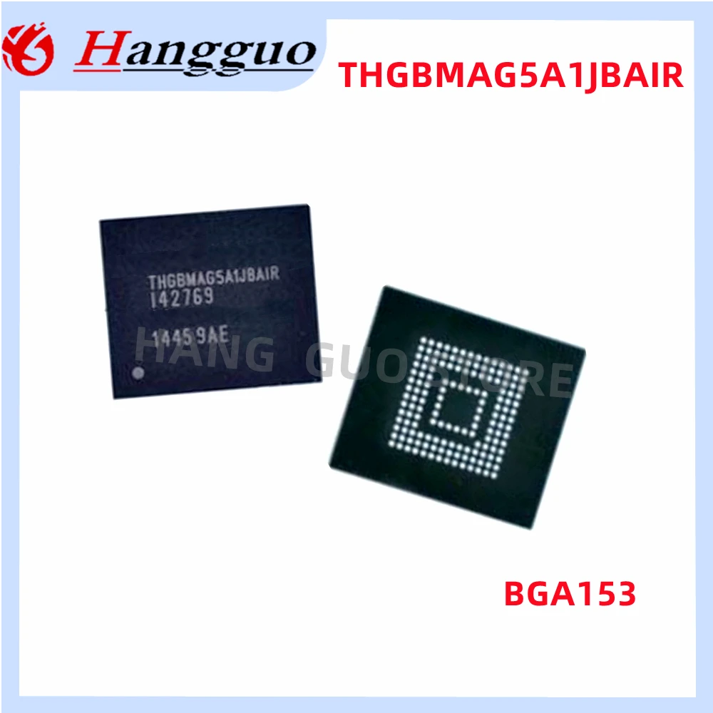 1-5 Teile/los Original THGBMAG5A1JBAIR 4GB EMMC BGA153 THGBMAG5A1JBA1R Speicher IC Chip – Detail 1