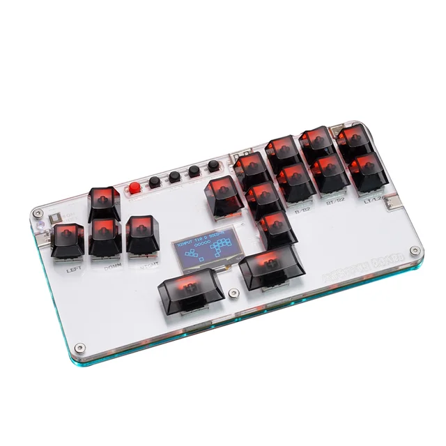 AC57-Mustfun Hitbox Controller Mini Leverless Arcade Stick