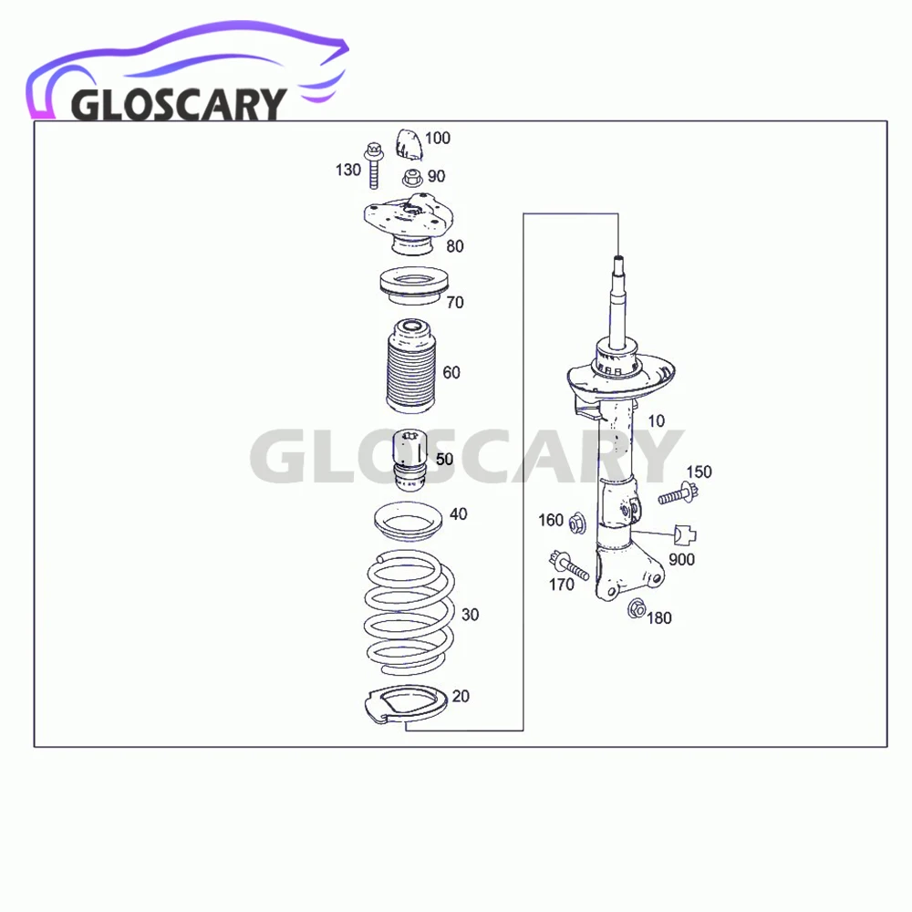   Ʈ ҹ ھ, ADS , ޸  W204 C250 E350  2008-2017, A2043200530 2043233000 2123230392