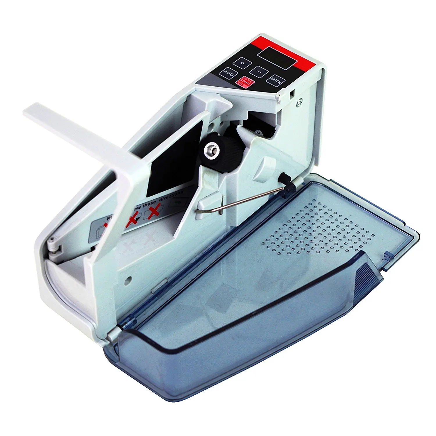 

V40 plug-in+battery small portable handheld cash counter mini cash counter