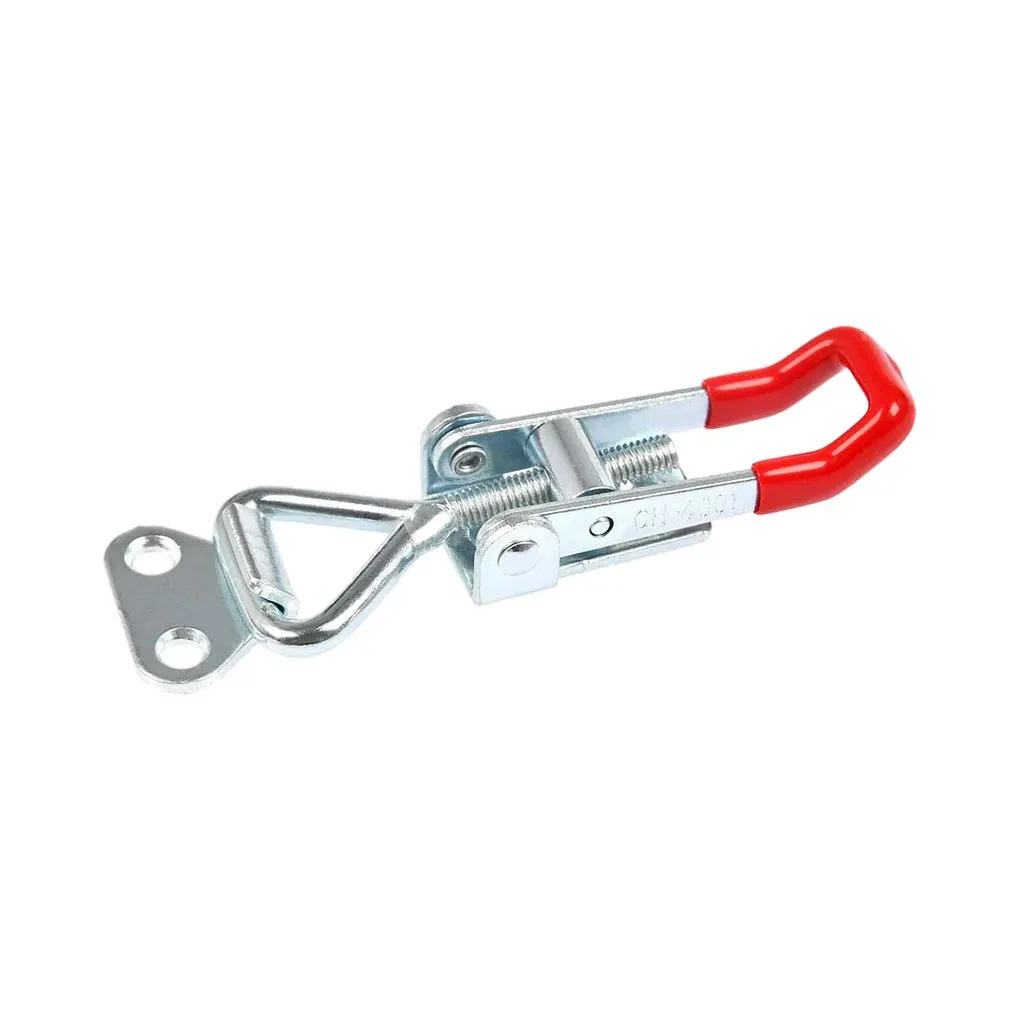 

8X Toggle Clamp Latch Hasp Latch Hasp Handy Installation High Carbon Steel Box Jar Shockproof Solidness Hardware Tool