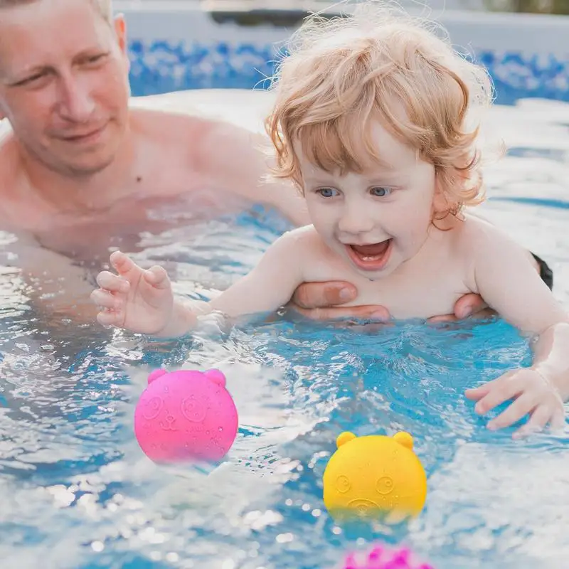 Water Balloons Quick Filling 16x Quick Filling Silicone Water Balls Creative Summer Pool Beach Outdoor Games For Kids & Adults