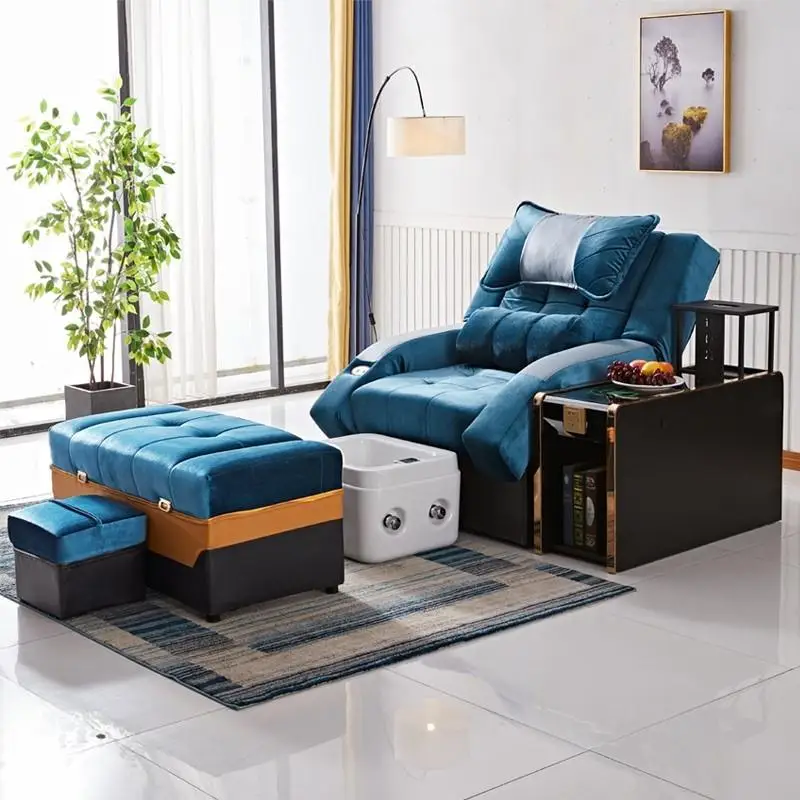 Modern stool Pedicure Chair Nails Throne Recliner Designer Chair Foot Spa Tattoo Electric Sofa Manicura Beauty Furniture HD50XZ