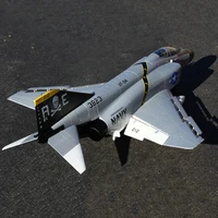 LX/Lanxiang/Sky Flight Hobby Radio Controlled Planes Twin 12-Bladeds EDF F4 Phantom II Gray ARF/PNP 2