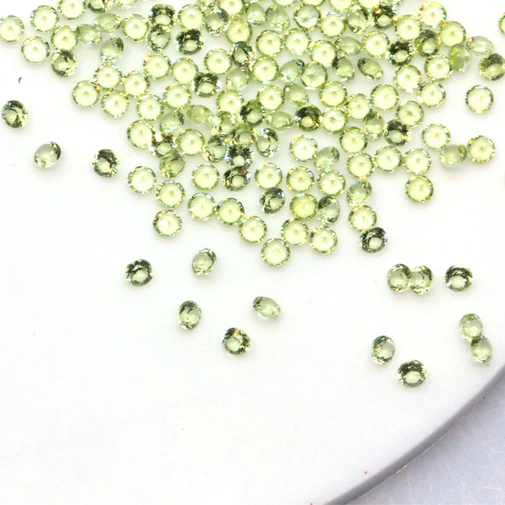 

New Product High Quality Popular Sale Round Cutting Raw Gemstones In Stock Natural Peridot Stone