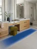 Minimalist Gradient Color Living Room Carpets Creative Design Bedroom Bedside Carpet Easy To Care for Dirt-resistant Art Rug 양탄자 2
