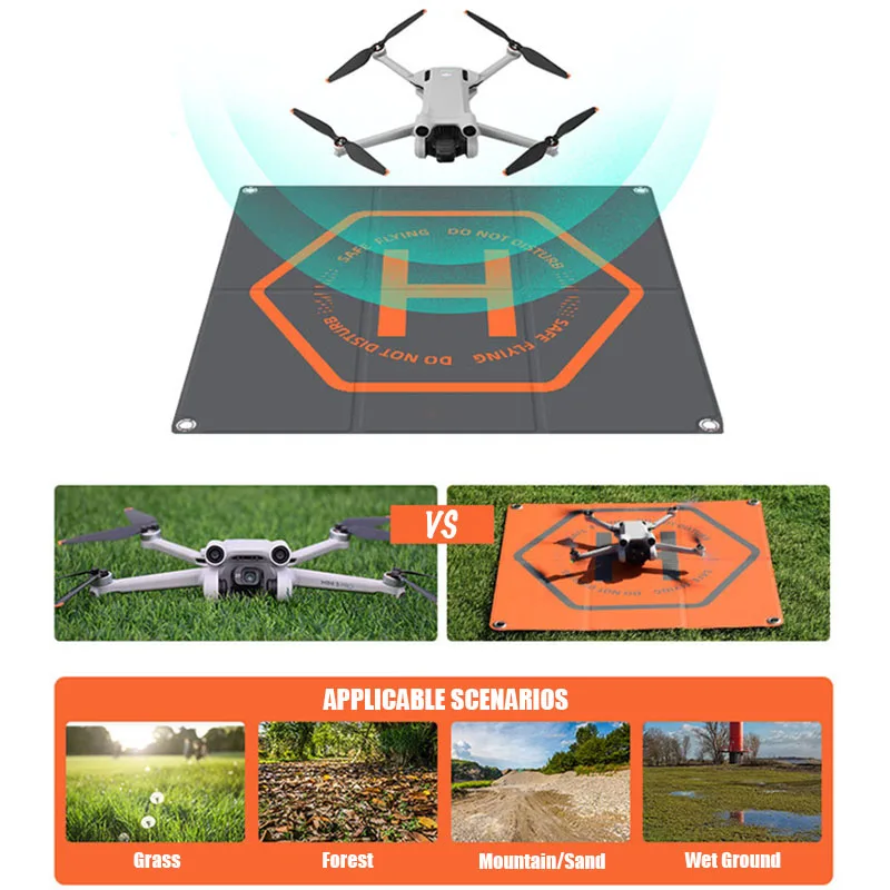 รูปสินค้า แผ่นรองจอดโดรนคุณภาพสูง สำหรับ DJI Mavic 4 Pro และรุ่นอื่นๆ
