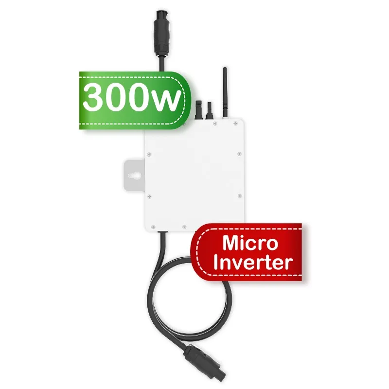 Deye Sun300G3-Eu-230 Micro Inverter Solare Con Convertitore Wifi Da 220V A 380V Wechselrichter Solar Home System