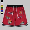 Men's Basketball Mesh Shorts Track Quick Dry Loose Sports Training Shorts Summer Fitness Joggers Casual Breathable Short Pants 5