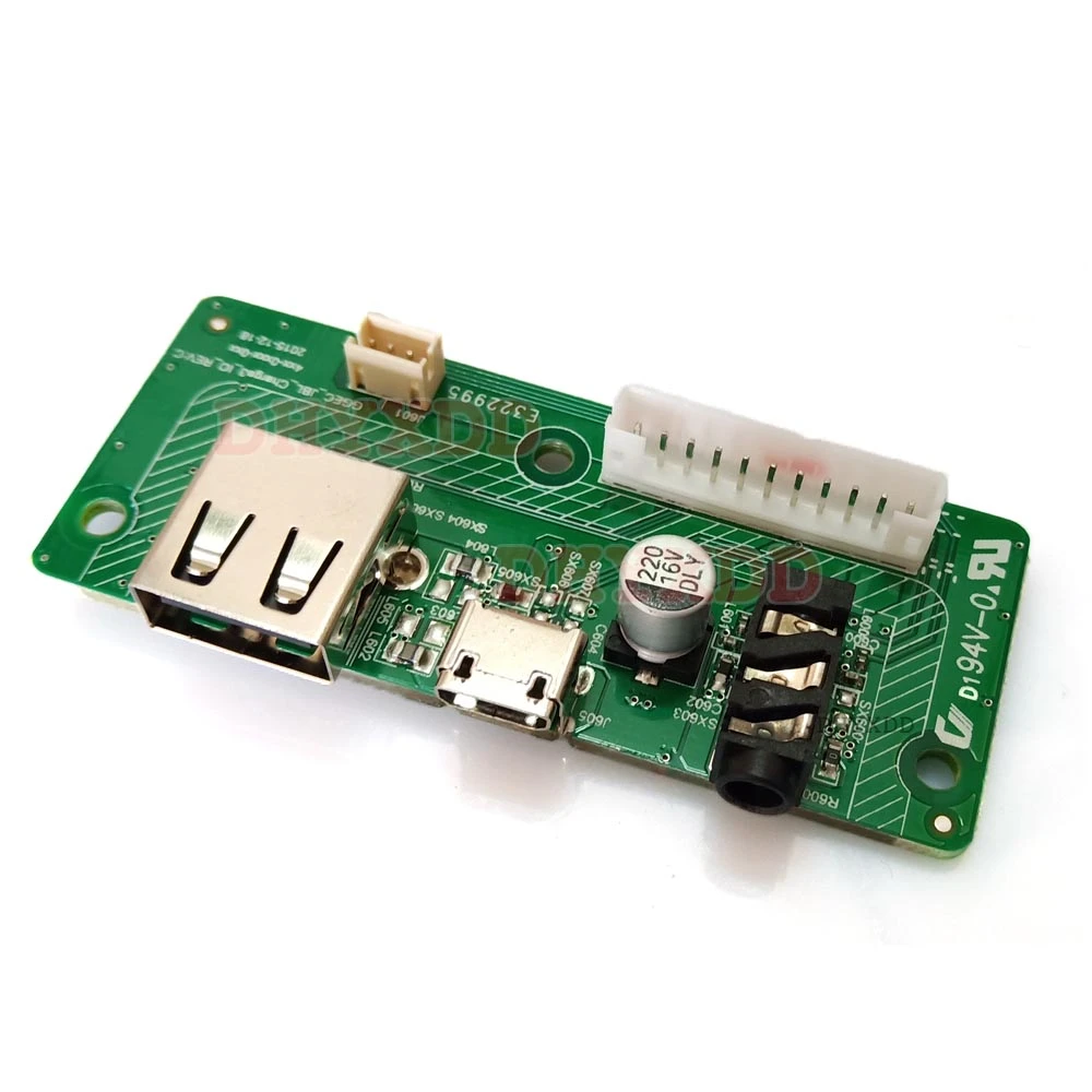 1PCS For JBL CHARGE3 USB 2.0 Audio Jack Power Supply Board Connector
