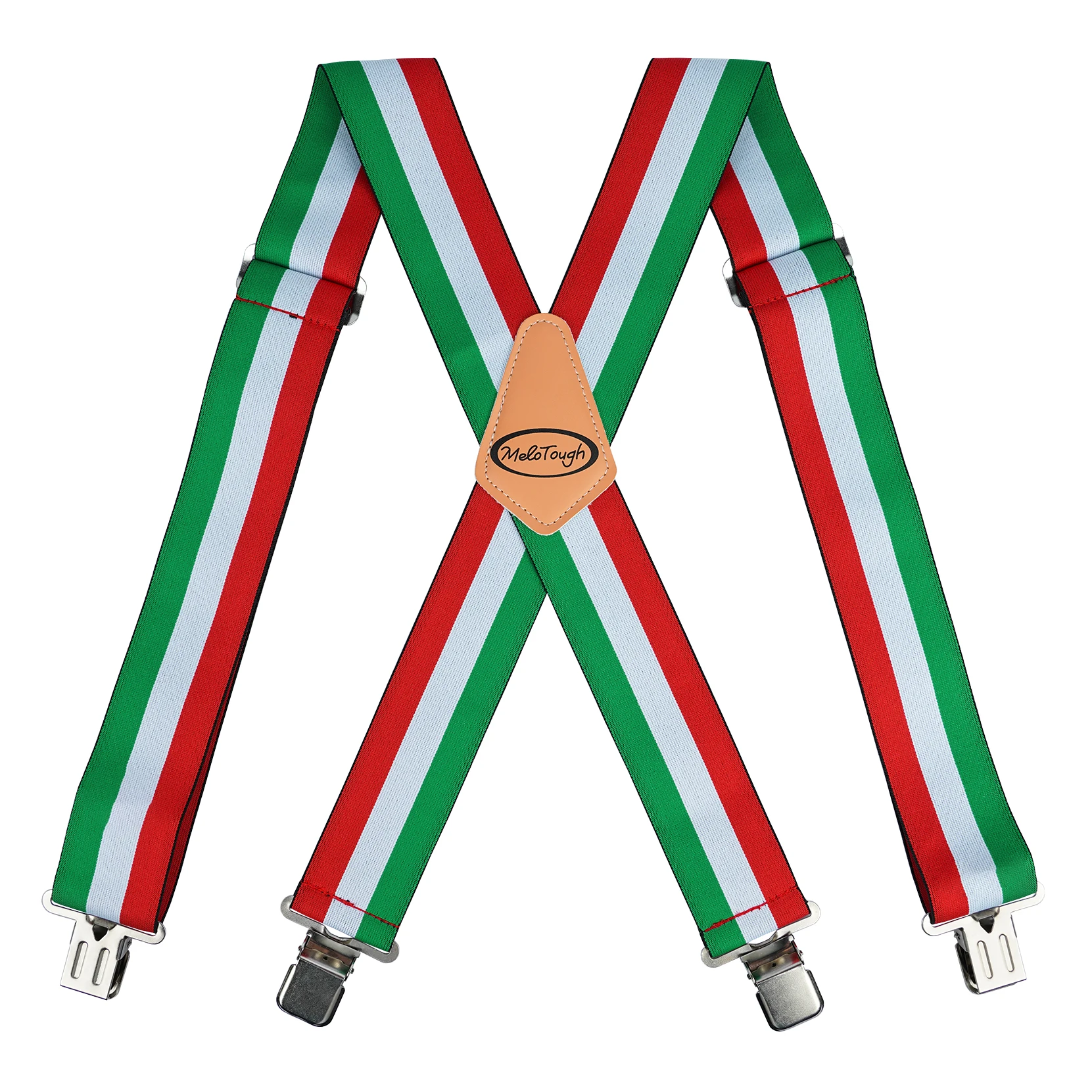 JTOOYS Bretelle Da Uomo, Larghe Elastiche A Forma Di Bretelle, Con Clip In Metallo Molto Forte Regolabile Taglia Unica Nero 3 8 Cm 4 Ganci Taglia Unica 118771561