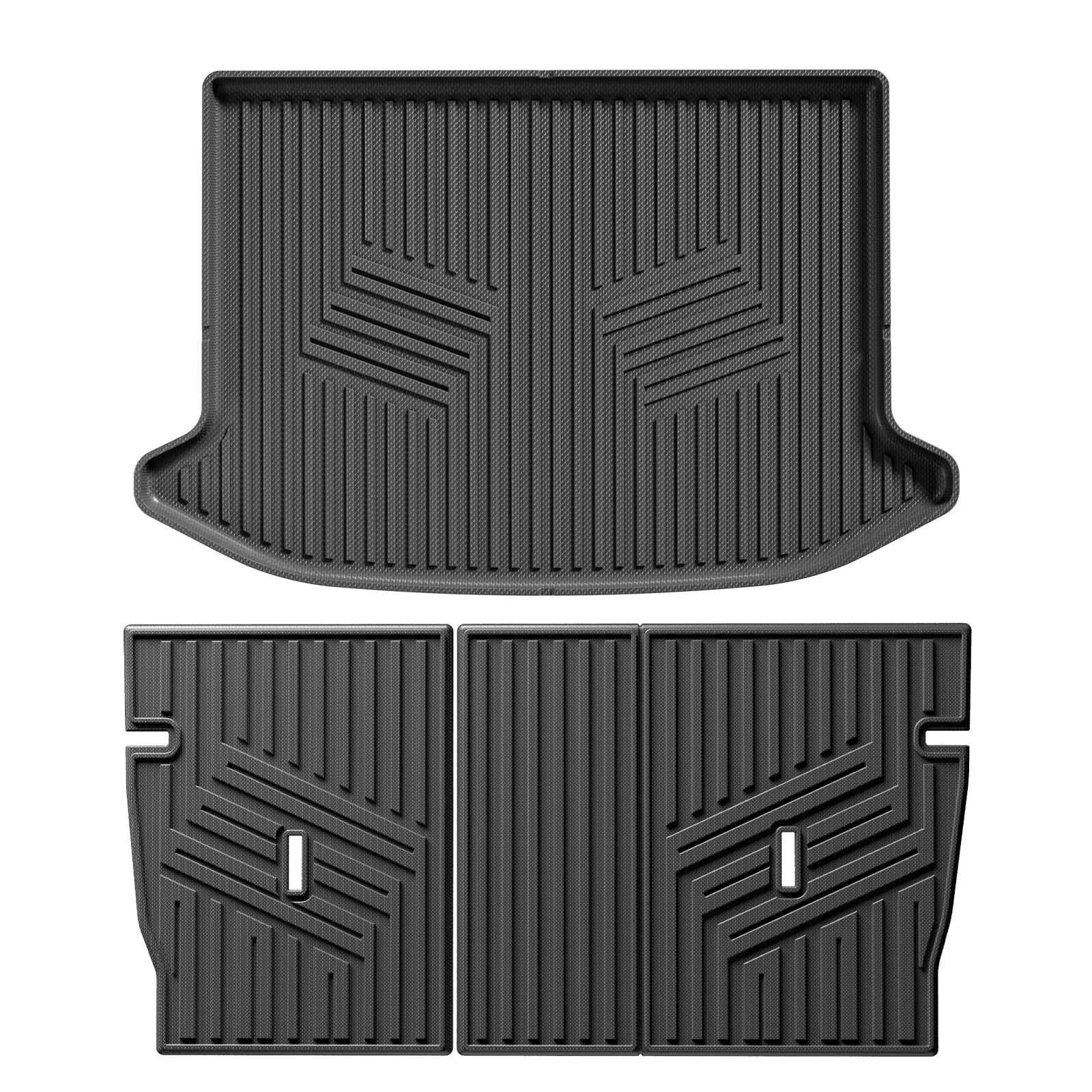 Car Mats Accessories Foot Mats Cargo Liner Trunk/Backrest For 5 Seats ZEEKR X TPE