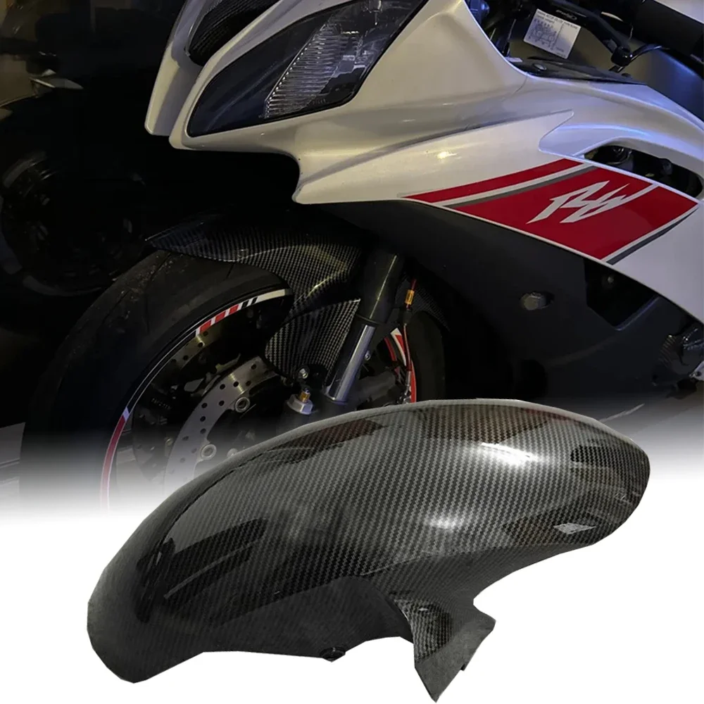 

For Yamaha YZF R6 Front Fender Hugger Mudguard Fairing Motorcycle Part YZFR6 2006 2007 2008 2009 2010 2011-2016 Carbon Fiber ABS