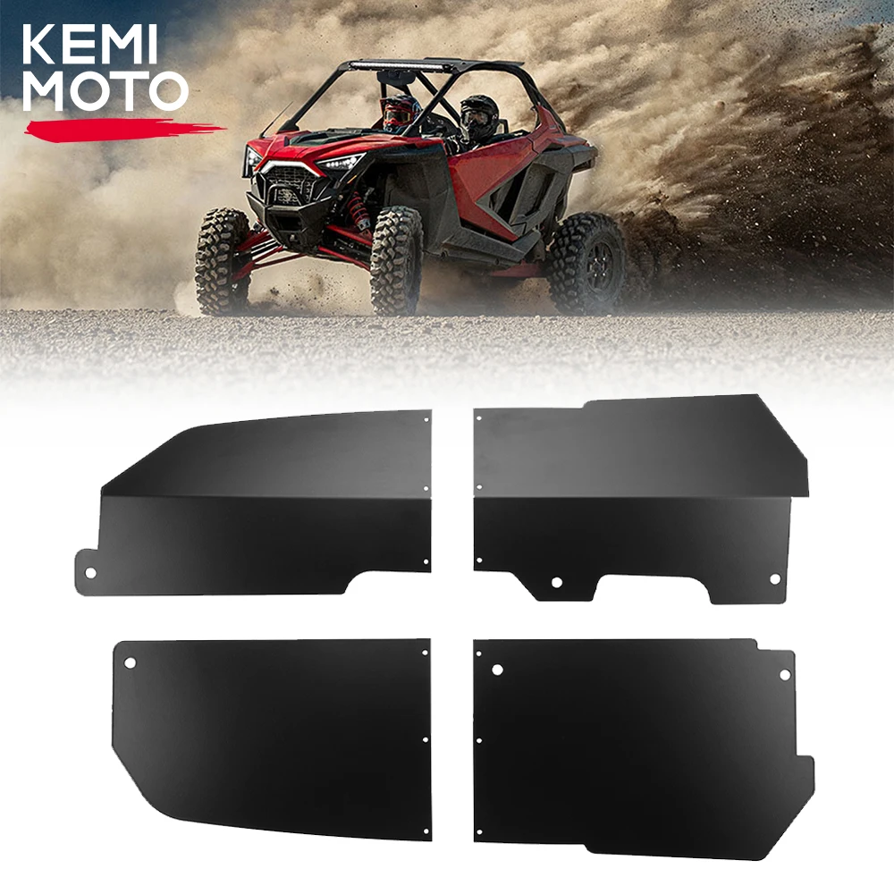 

KEMIMOTO UTV Fender Flare Set Compatible with Polaris RZR PRO R / R 4 2022 2023 Heavy-Duty Rear Mud Flares Guards