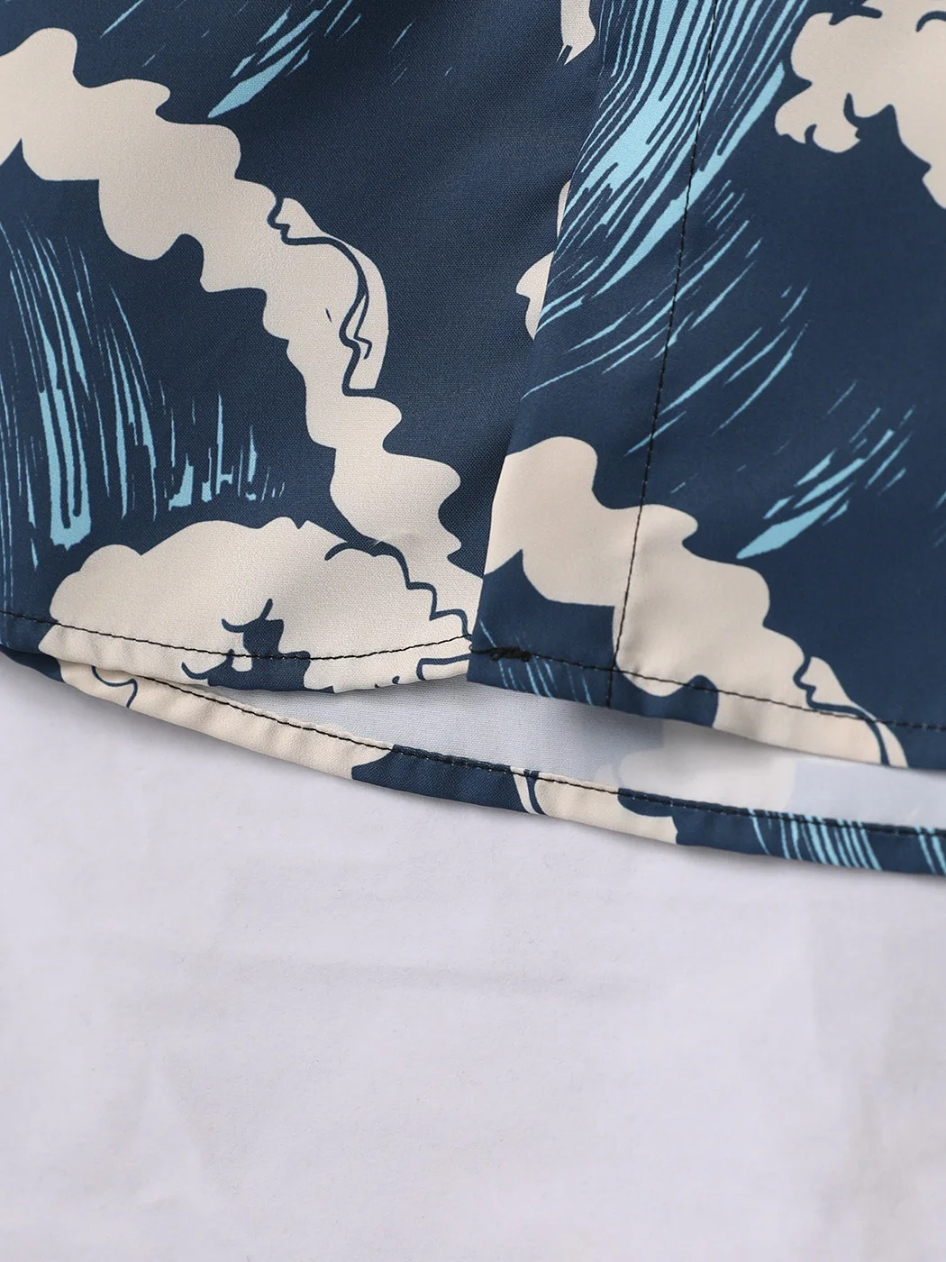 Men Casual Shirt Oversized Shortsleeve Summer Loose Cardigan Creative Printing Streetwear Japanese