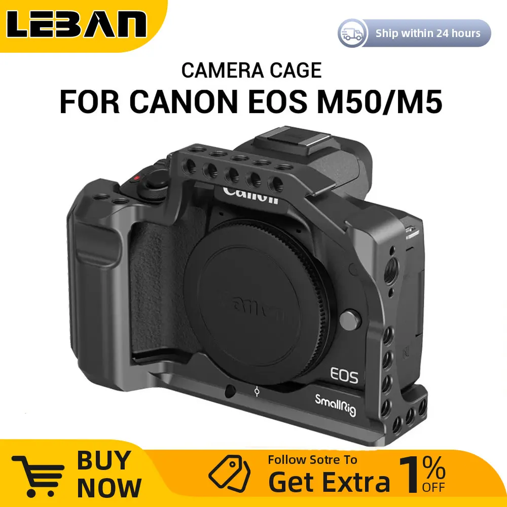 SmallRig 2168 Cage for EOS M50 & M5