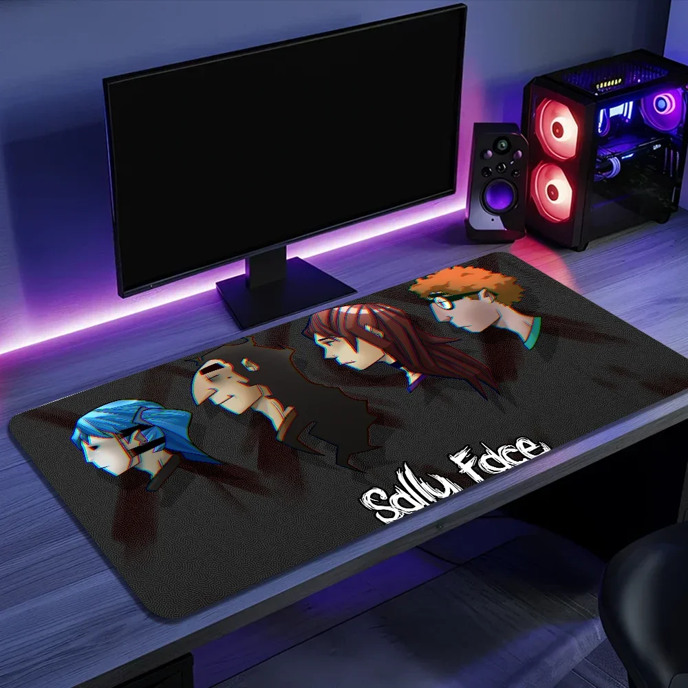 Game S-Sally F-FaceS Large PC Mouse Pad For Non-Slip Gaming Laptops Gamer Carpet Keyboard Mat Desk Protector 6