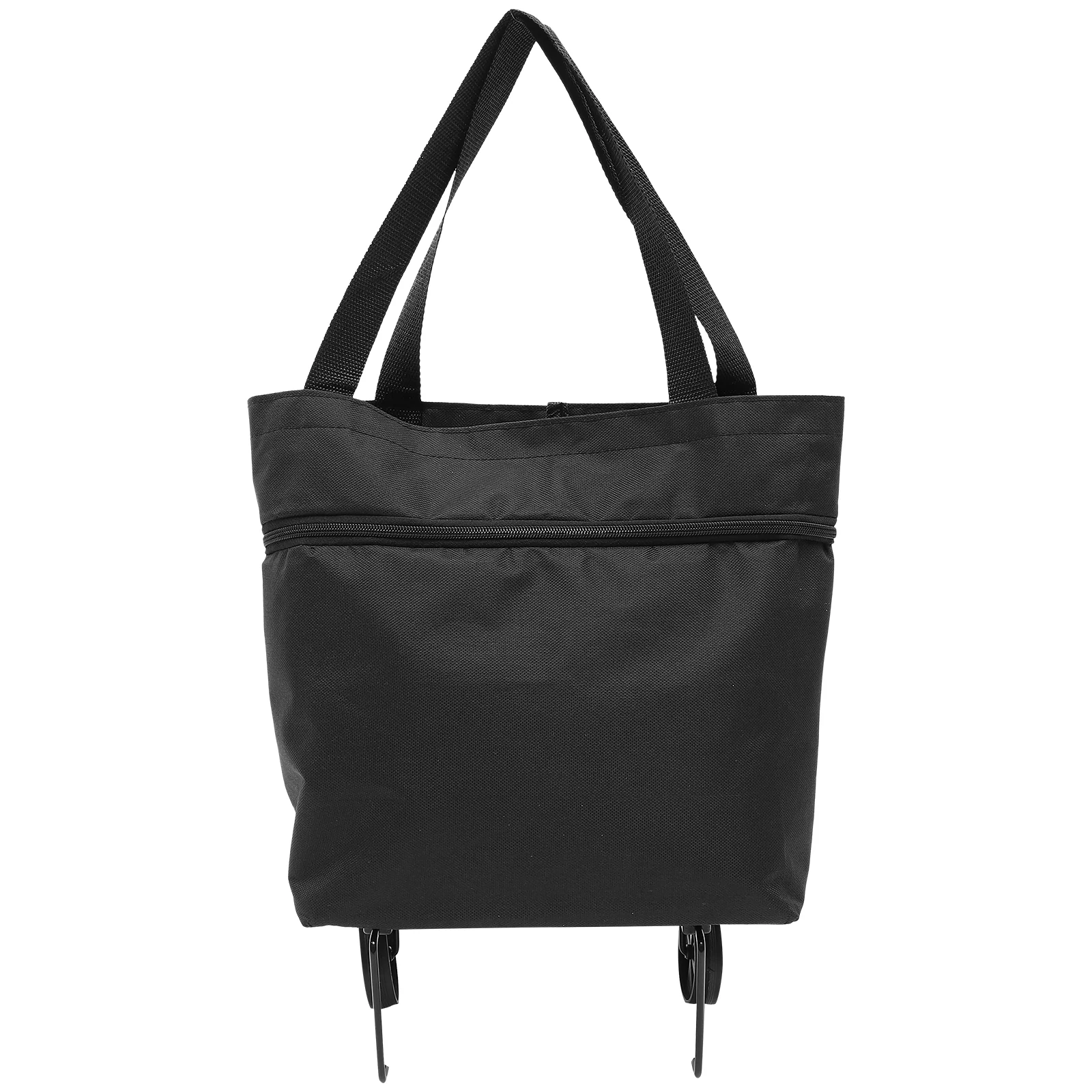 

Storage Bag with Wheels Bags Large Capacity Grocery Foldable Shopping Pouch Oxford Cloth Laundry Reusable Trolley