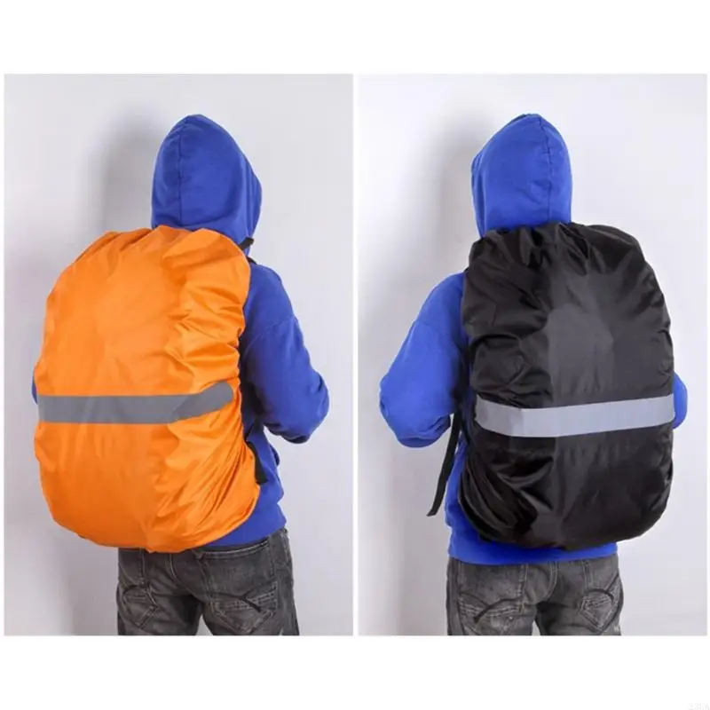23GA Waterproof Backpack Rain Cover Protect Backpacks from Tears Scratches Reflective