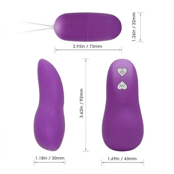 20 Speeds Wireless Remote Control Vibrating Egg Waterproof Jump Egg Vibrator Masturbation Sex Toy for Female TD0066 5