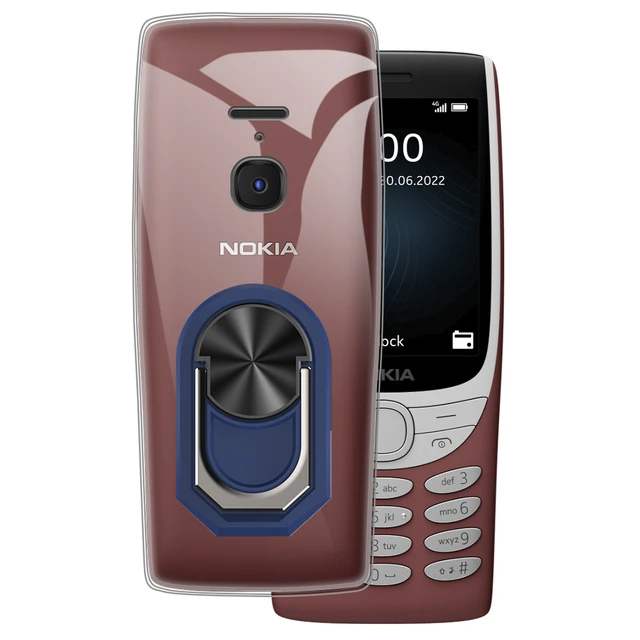 Funda protectora antigolpes para Nokia 6300 4G, carcasa trasera de silicona  transparente, TPU suave, alta calidad - AliExpress