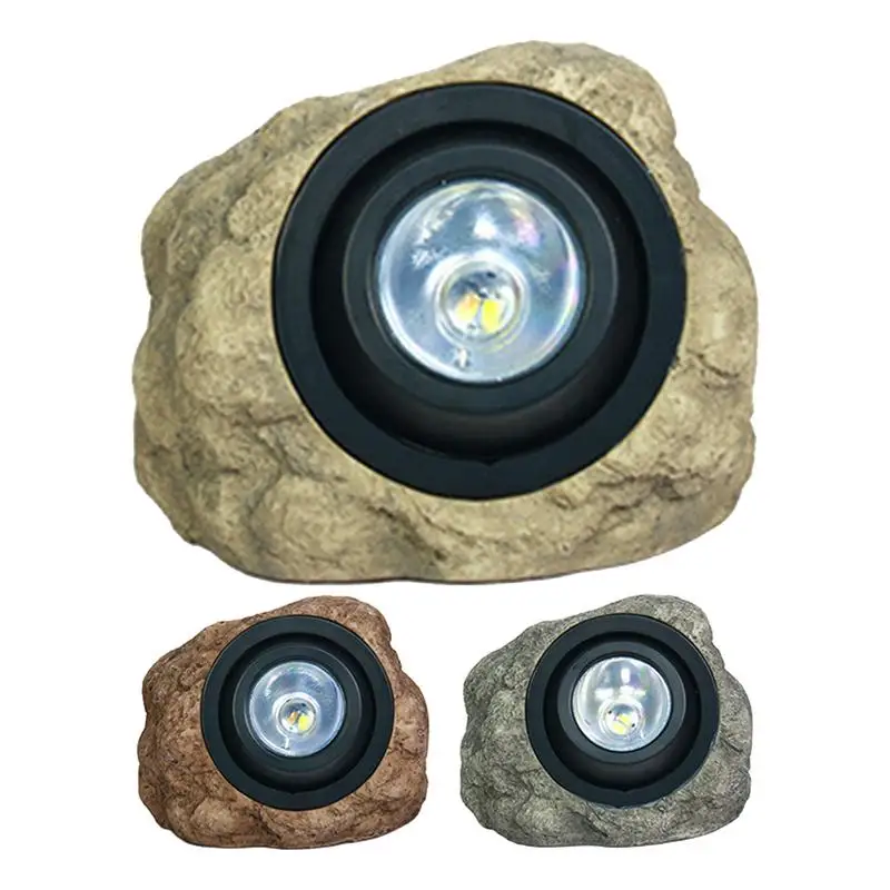 

Courtyard Landscape Spotlight Outdoor Lighting Courtyard Imitation Stone Garden Decoration, Waterproof Solar Landscape Lighting
