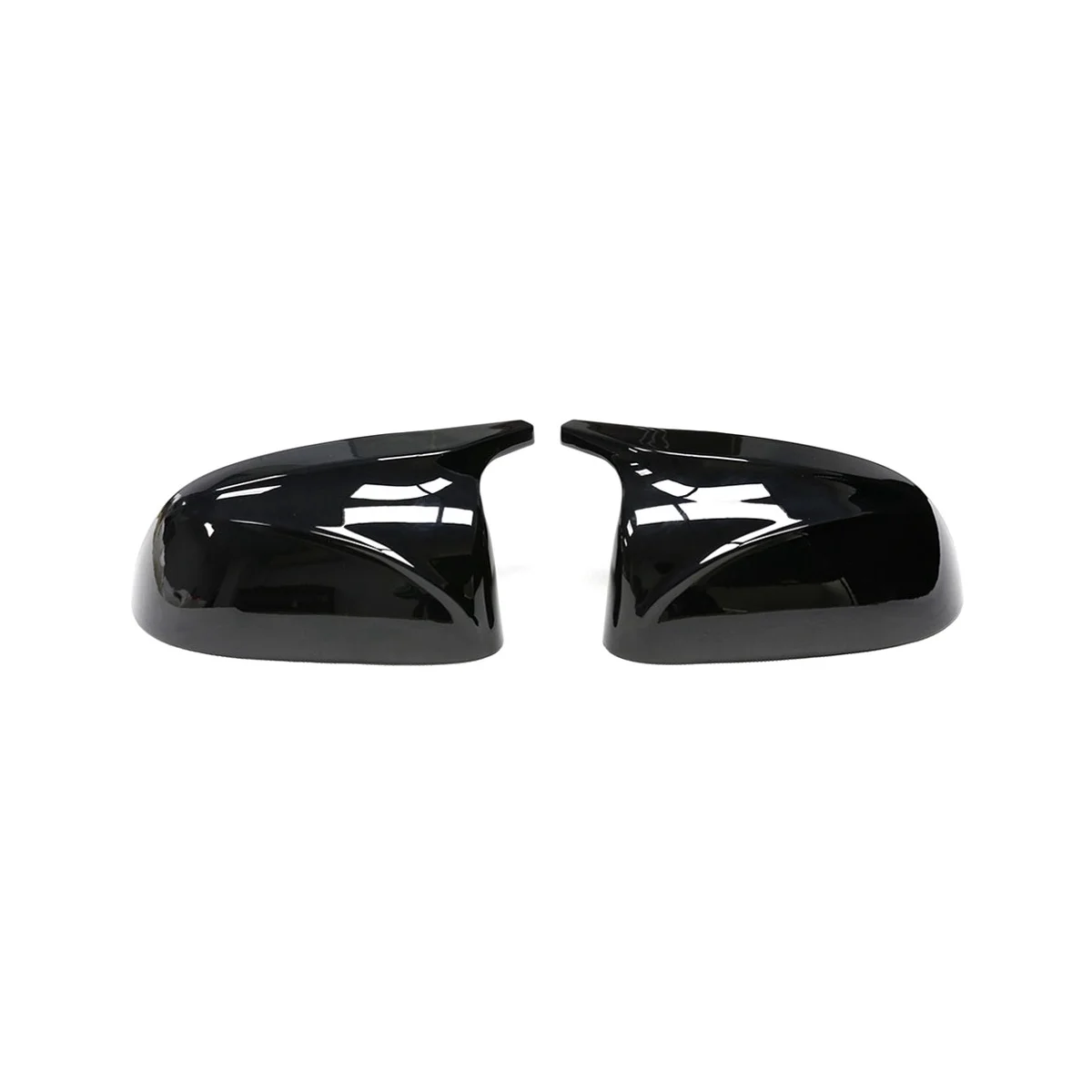 

Car Side Rearview Mirror Caps M3 Style Mirror Cover for X3 G01 X4 G02 X5 G05 2018-2022 Black Accessories