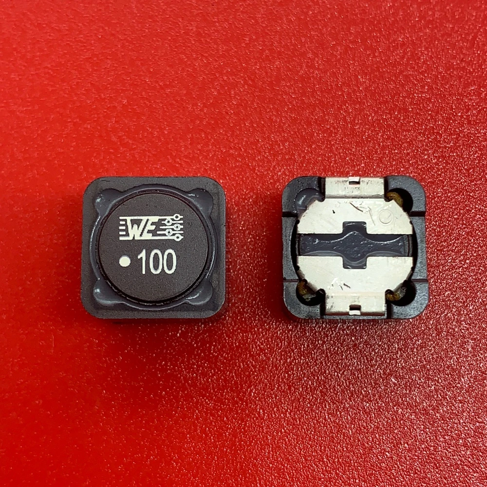 10PCS/ 7447709100 WE100 10UH 7.1A 12X12X10MM Original SMD Shielded Power Inductor