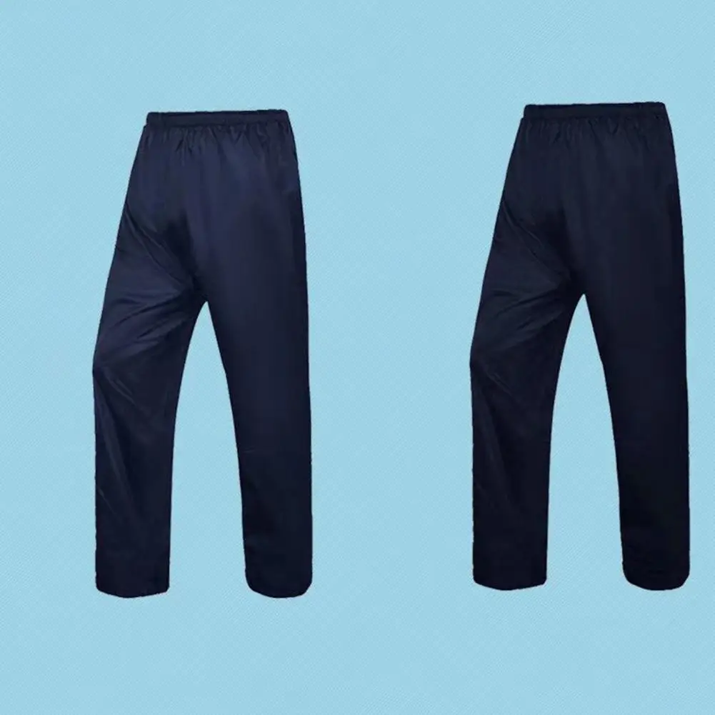 Men Rain Pants Reliable Splash-resistant Work Rain Pants Outdoor Hiking Travel Women Men Rainwear Outdoor Clothes