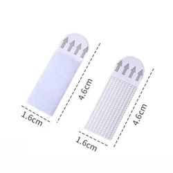 Traceless Easy - Pull Adhesive Velcro for Damage - Free Picture Hanging, 12 - Pack (12pairs - 16x46cm)