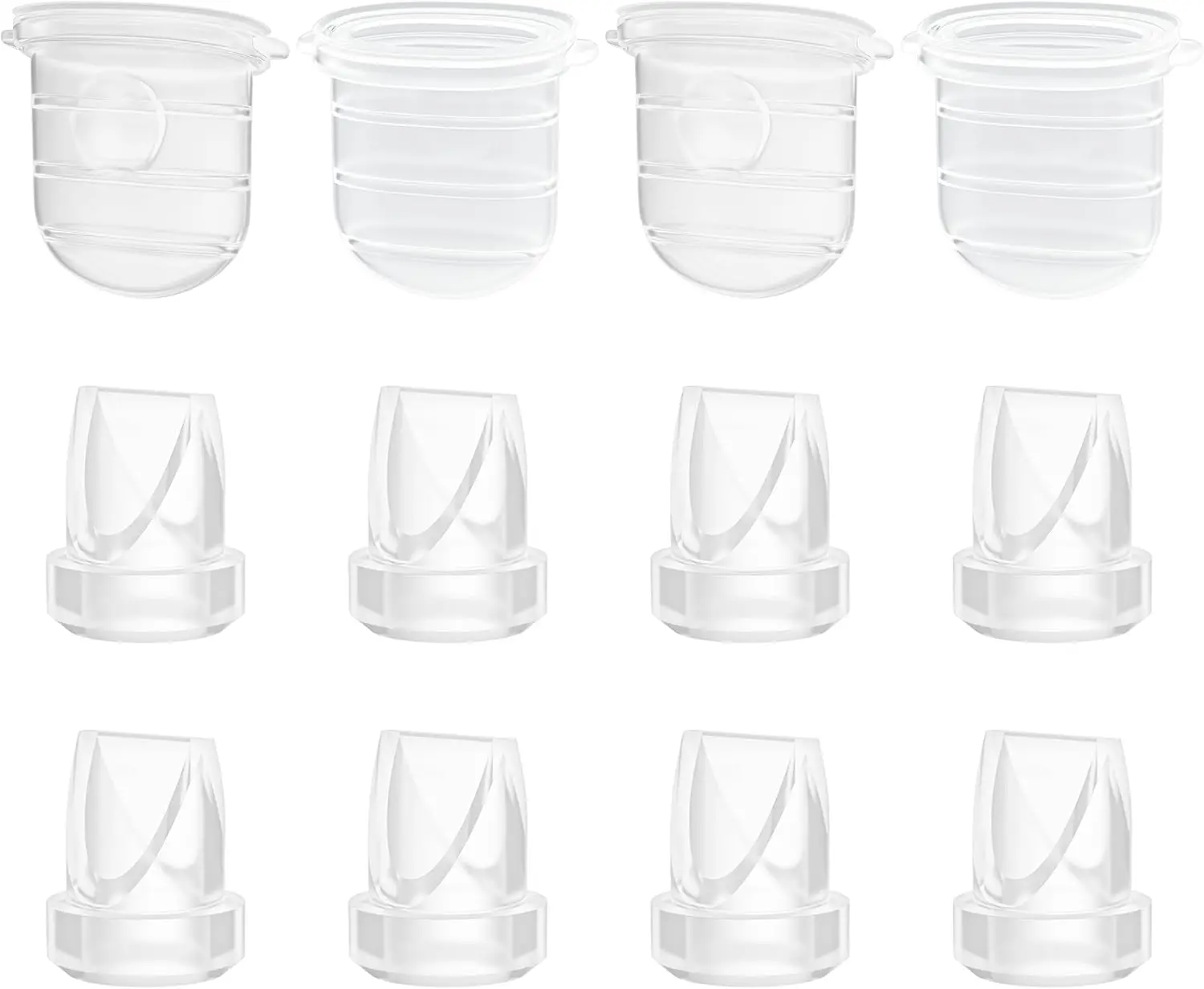 M6 Duckbill Valves & Silicone Diaphragm Compatible with Momcozy Mobile Style, Not Original M6 Replacement Parts